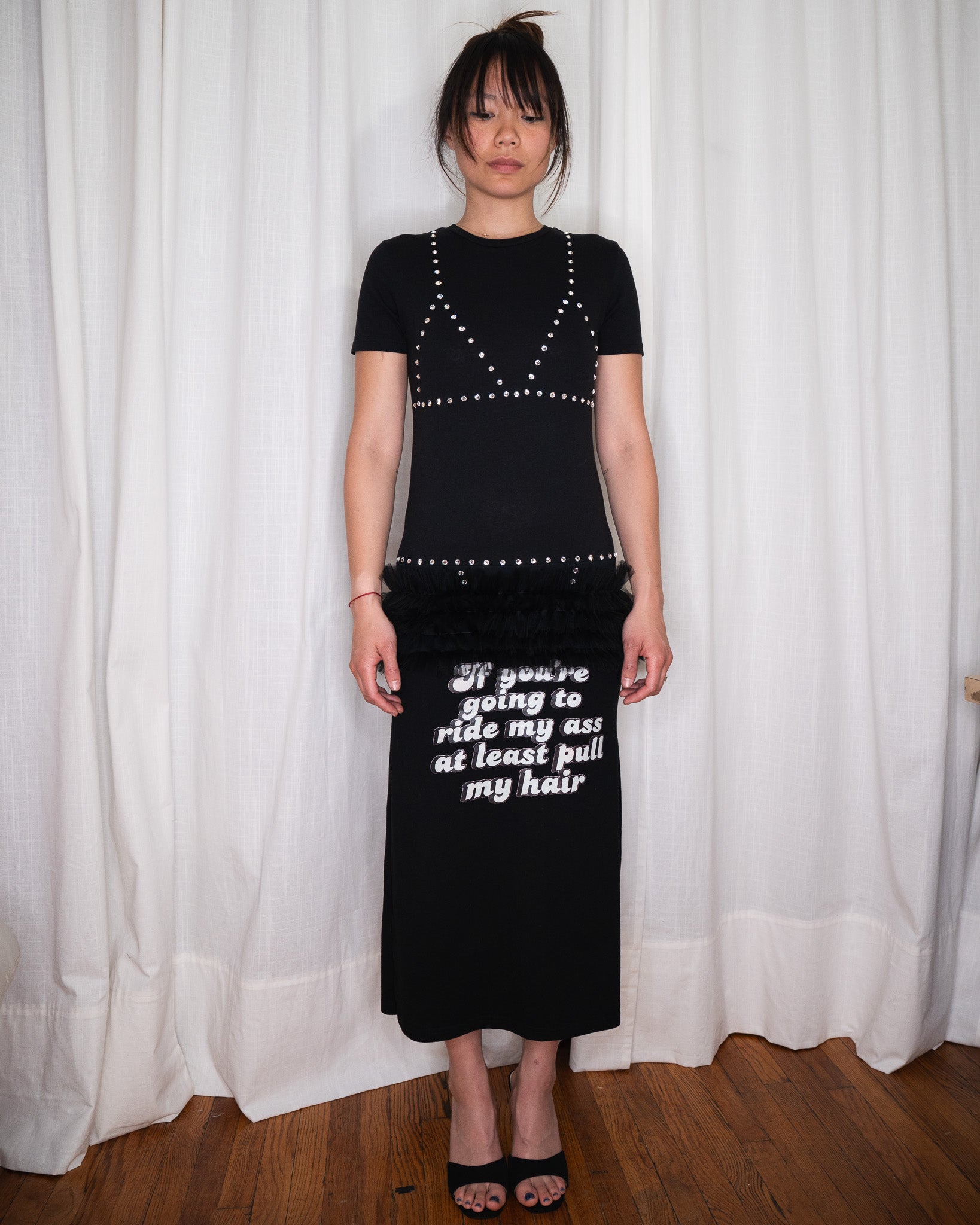 “If you're going to” Stoned Dress